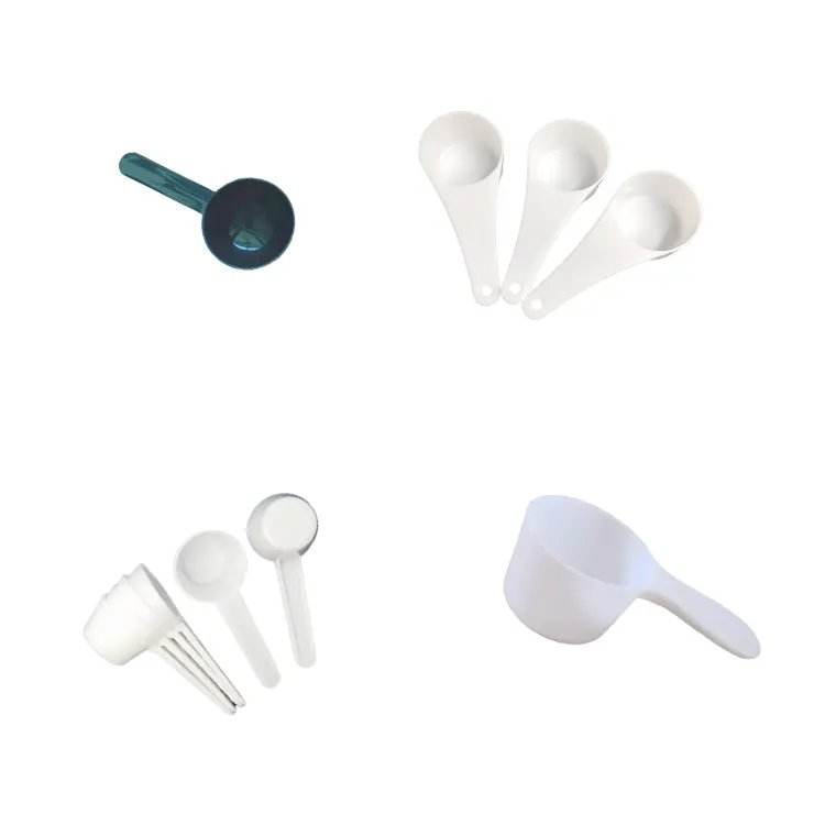 Colored 5-piece measuring spoons with scales milk powder seasoning tablespoons teaspoons gram spoons baking