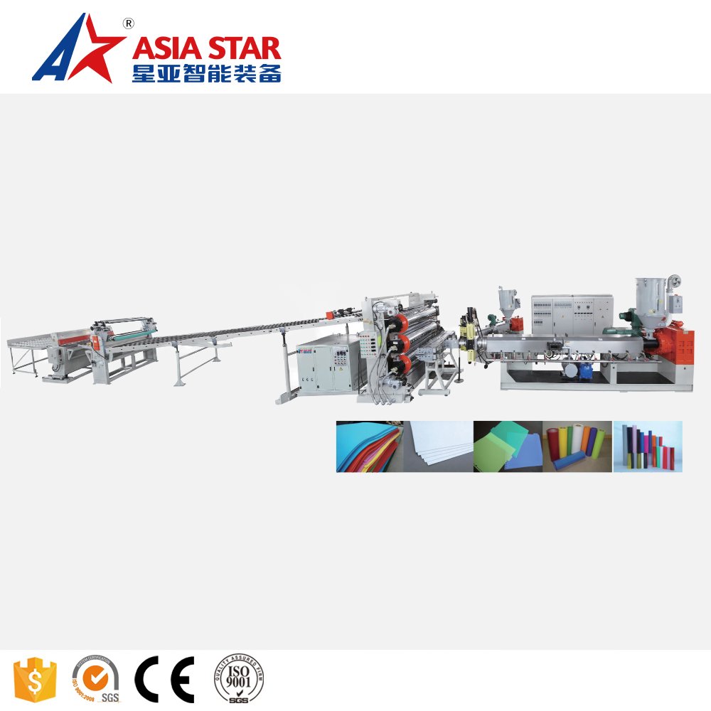 XPE IXPE Foaming Production Line Board/Plate/Sheet Plastic Extrusion Making Machine for Central Air Conditioning and Pipe