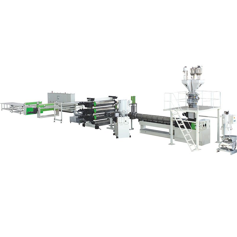 plastic extrusion machine line for PET PS PP packing