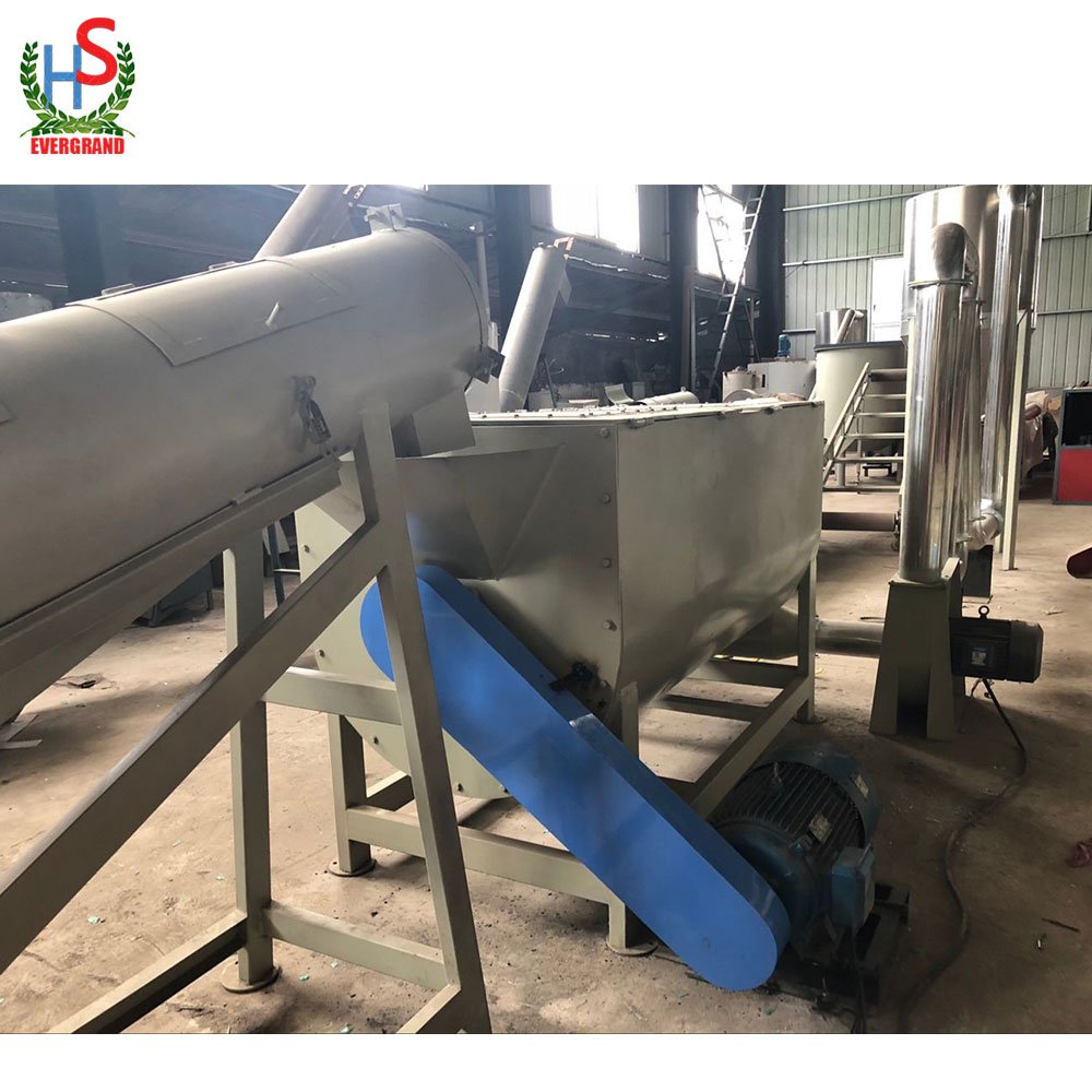 Waste plastic PP PE plastic film washing machine line plastic recycling machine with competitive price