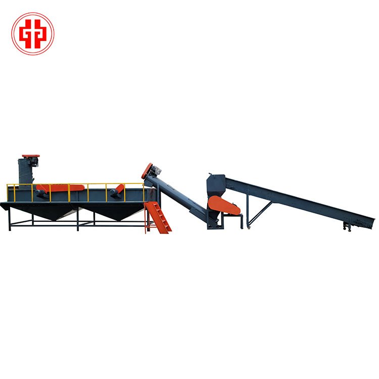 PE plastic film crusher PP woven bag crushing waste PE PP plastic recycling and washing machine