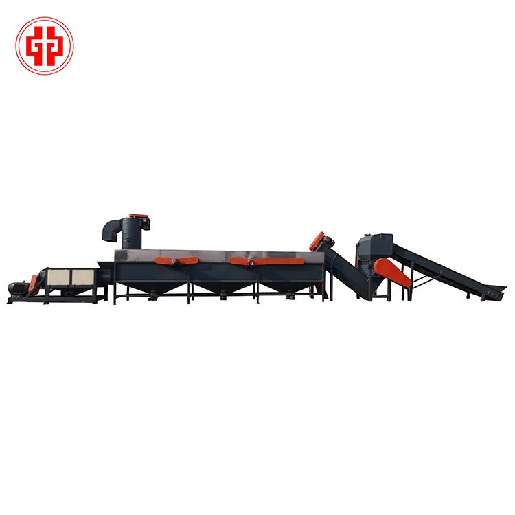 PE plastic film crusher PP woven bag crushing waste PE PP plastic recycling and washing machine