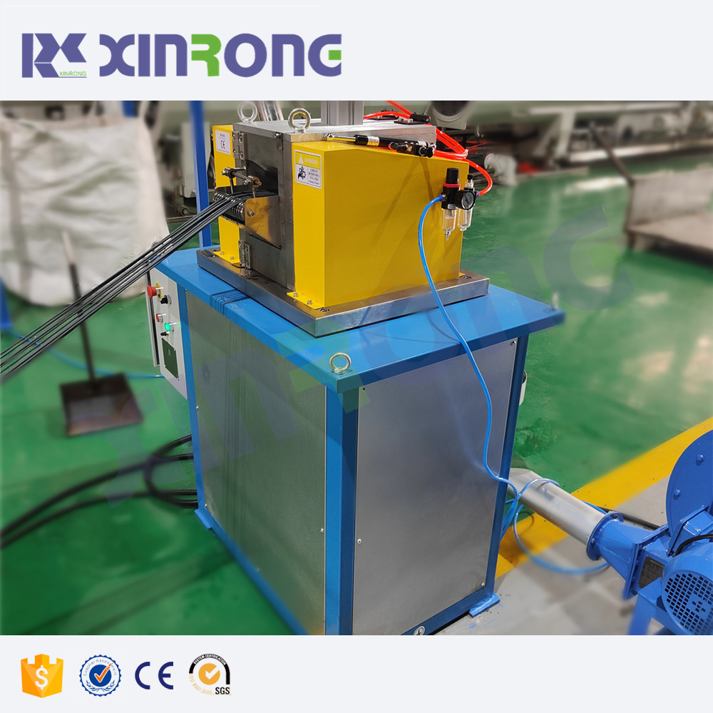Low Noise Plastic Single Screw Pellet making Machine Extruder PP/PE Flakes Plastic Recycling Machine