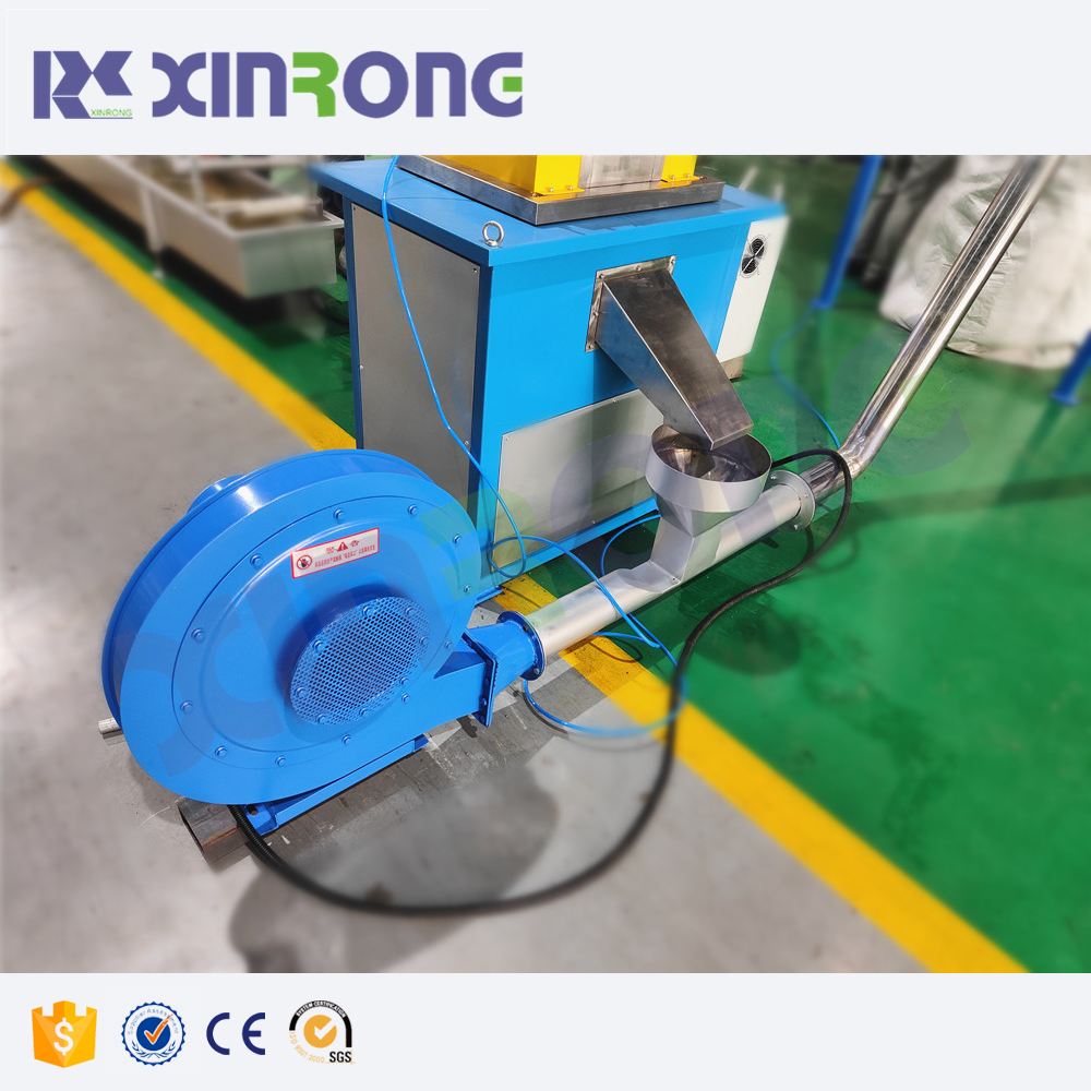 Low Noise Plastic Single Screw Pellet making Machine Extruder PP/PE Flakes Plastic Recycling Machine