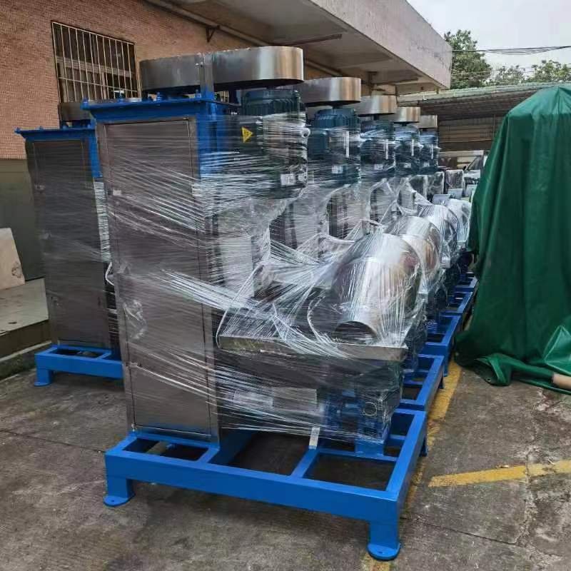 Stainless steel Vertical Centrifugal Dewatering Machine PP PE Plastic Scraps Washing Drying Centrifuge Vertical Dewater