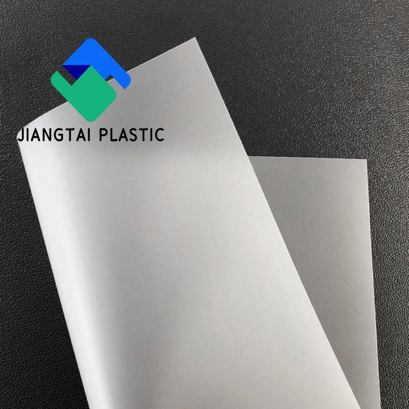 Jiangtai plastic thickness 0.3mm-0.8mm transparent natural white color PP Plastic Sheet