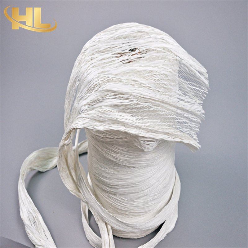 OEM Factory Power Cable Split Film Fibrillated Filler Yarn PP Filler Twine Cable PP Filling Rope