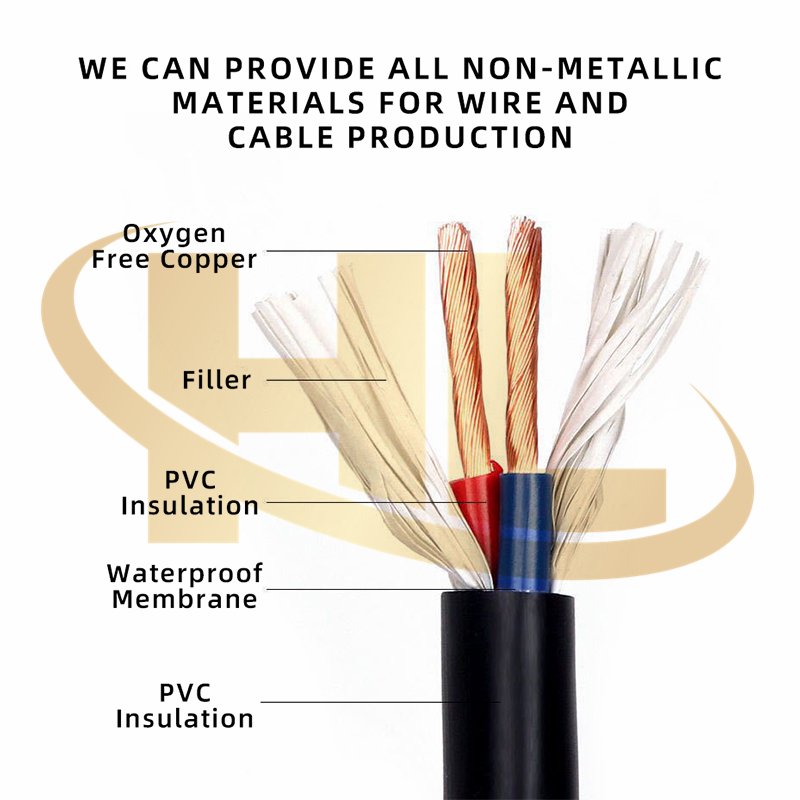 OEM Factory Power Cable Split Film Fibrillated Filler Yarn PP Filler Twine Cable PP Filling Rope