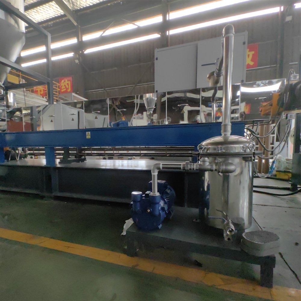 PE pelletizing extruder PP filler masterbatch Granulation line PET PA granules making machine