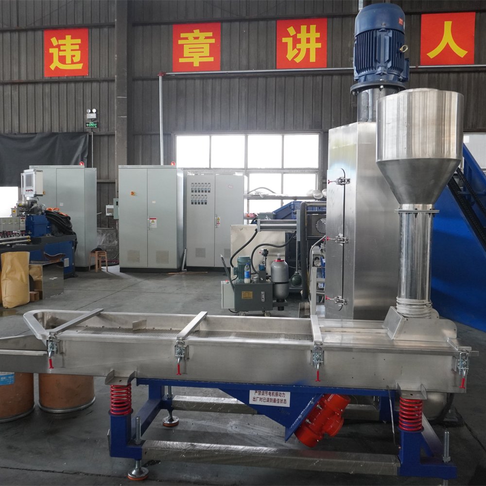 PE pelletizing extruder PP filler masterbatch Granulation line PET PA granules making machine