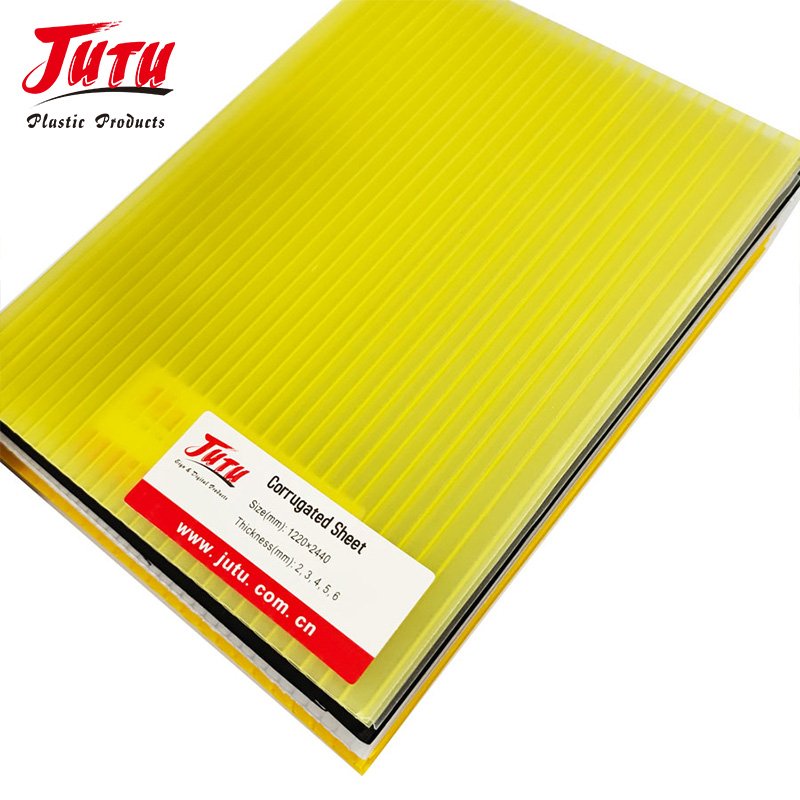 JUTU Factory Direct Sale Flame Retardant Pp Hollow Board Panels For Eco Friendly Packaging