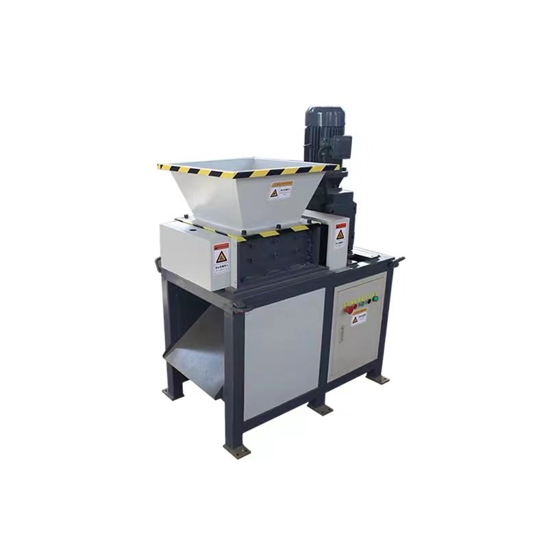 High quality machine Small Heavy Duty Twin Shaft Dtv Bags Tree Branch Film Wood Pallet Chipper Paper Shredder