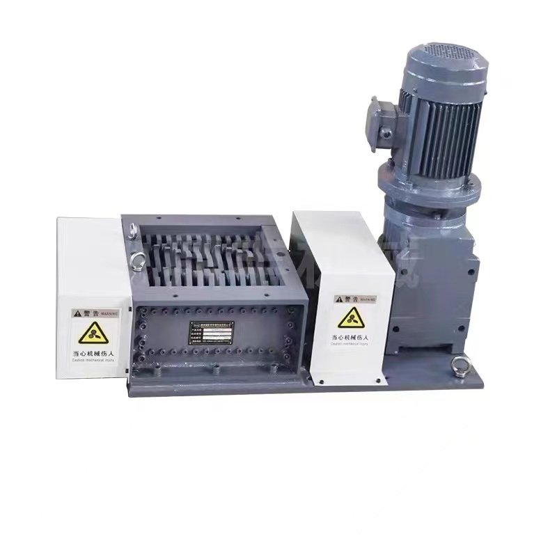 High quality machine Small Heavy Duty Twin Shaft Dtv Bags Tree Branch Film Wood Pallet Chipper Paper Shredder