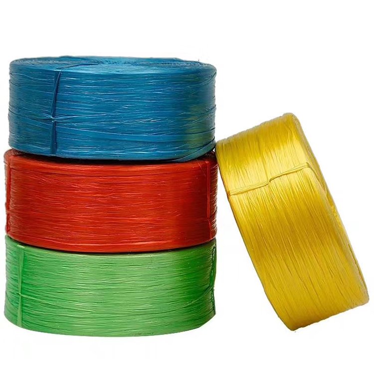 PP fibrillated raffia yarn polypropylene agriculture baler twine making machine