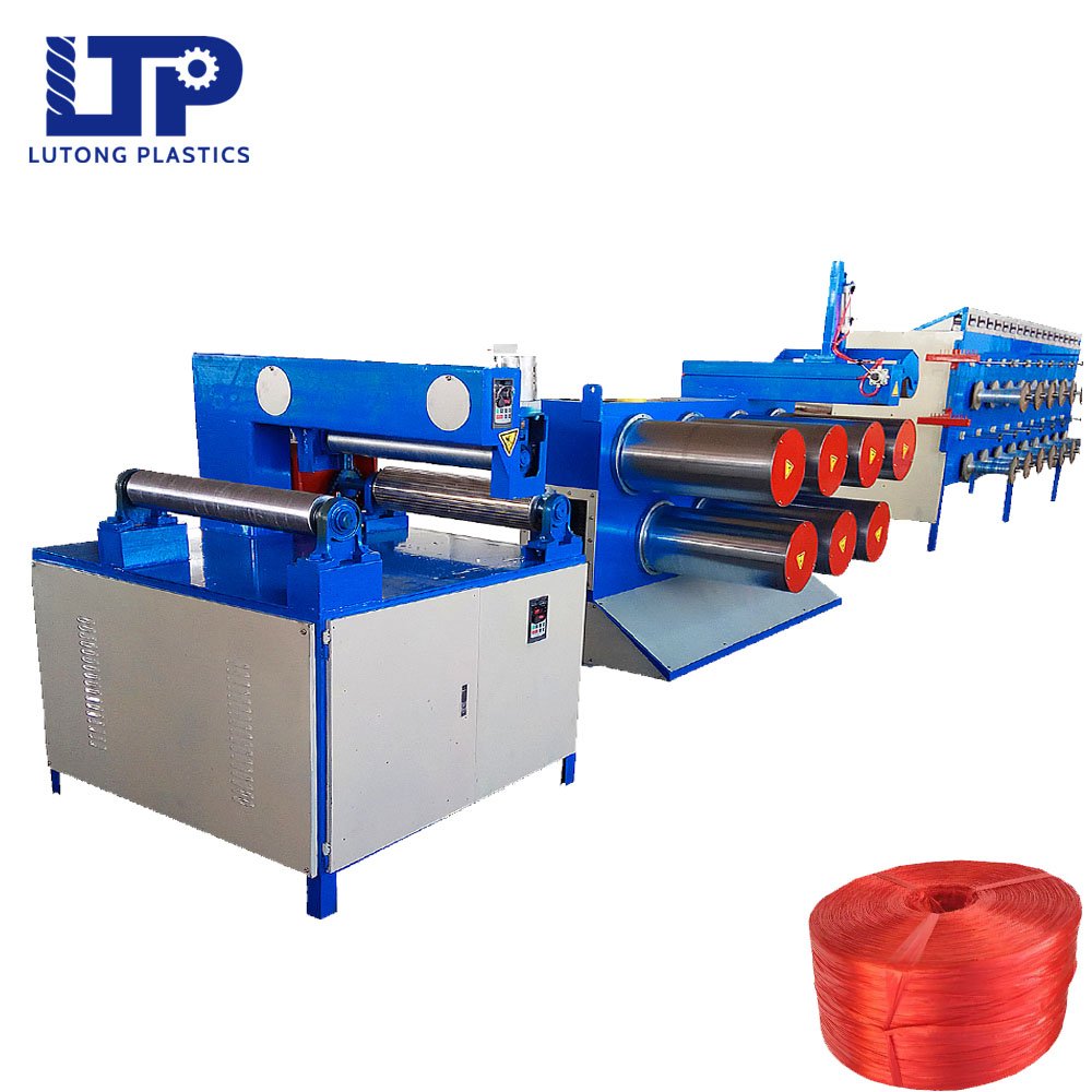 polypropylene yarn extruding machine plastic filament extrusion machine pp raffia yarn extruder