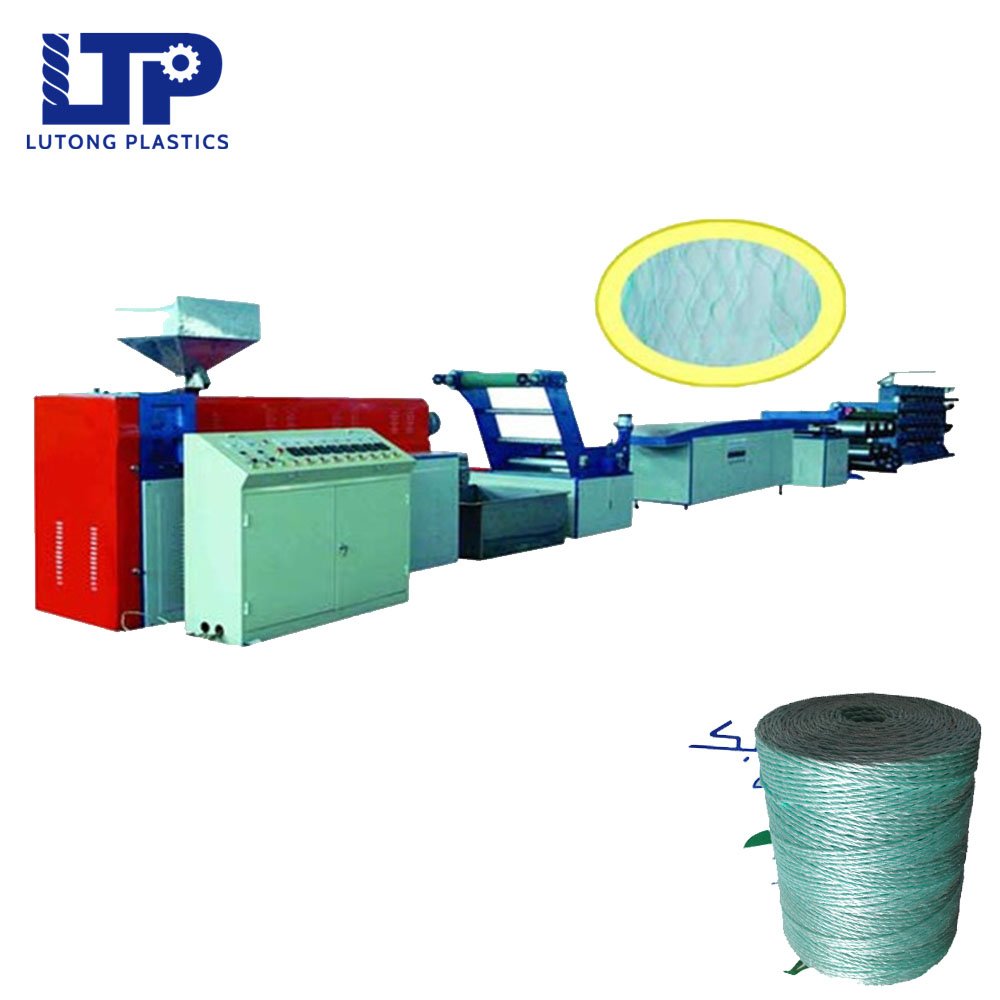 polypropylene yarn extruding machine plastic filament extrusion machine pp raffia yarn extruder
