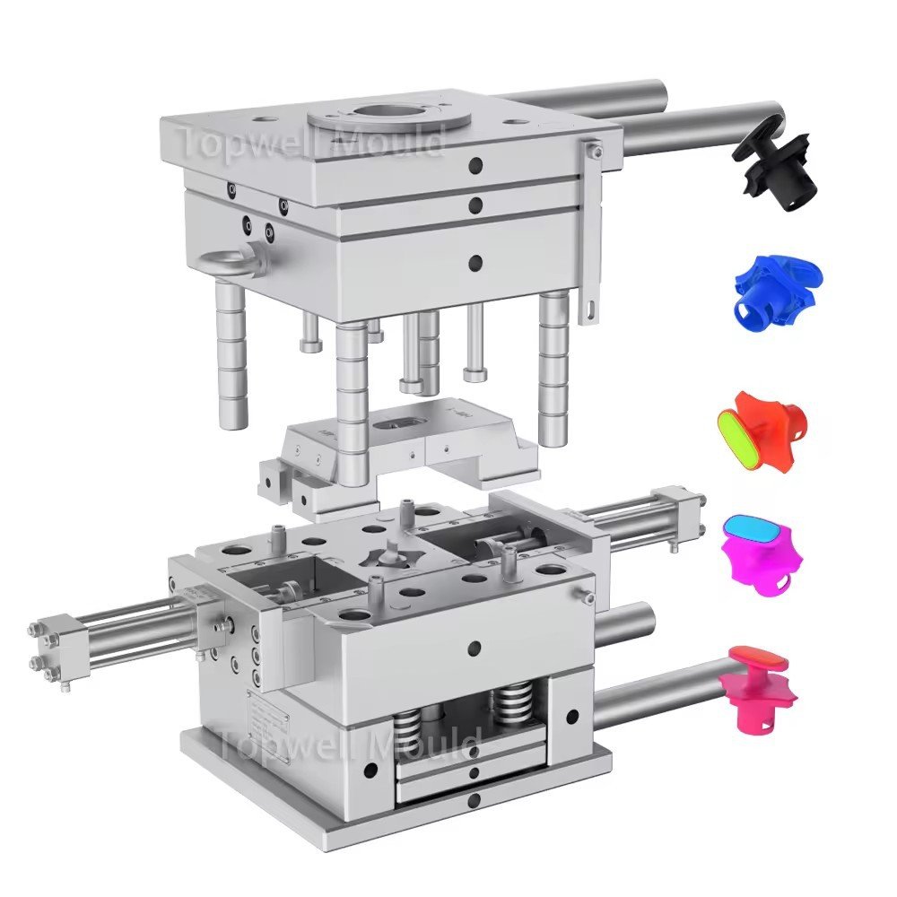Profession Custom POM ABS PP Plastic Parts Product China Manufacturer Making hot runner Injection Molding Mold for Factory