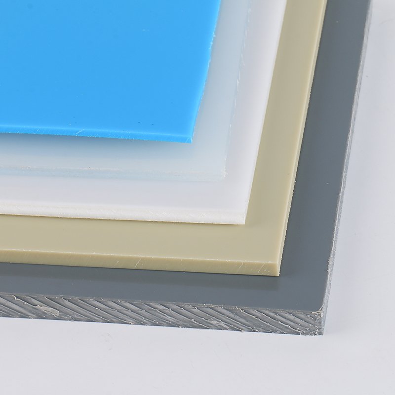 solid virgin material grey polypropylene sheet pp sheet white grey blue black 1-150mm for chemical tank equipment industry