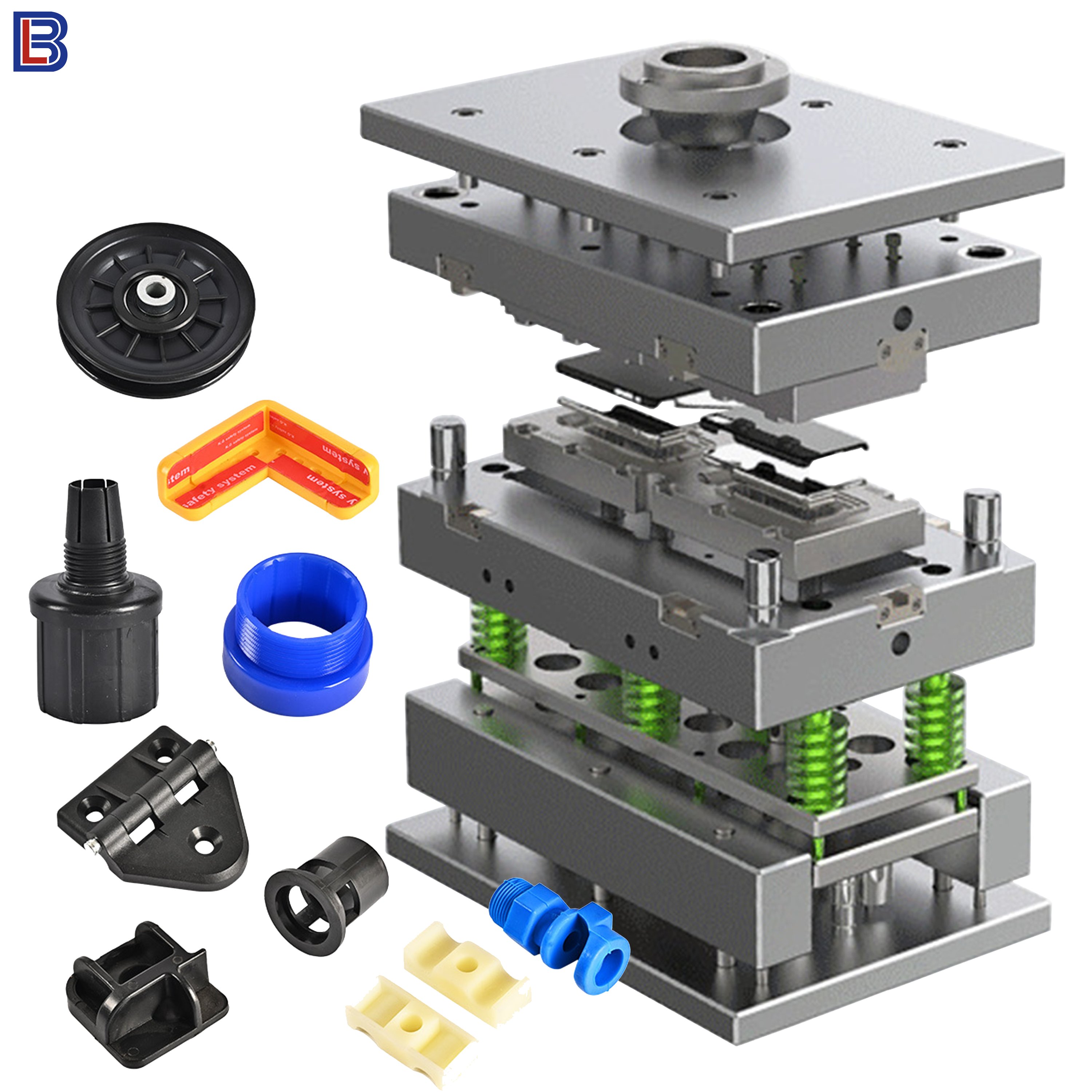 Custom Best Selling Plastic Products Design Plastic Manufacturing PVC PP Moulding Plastic Injection Part