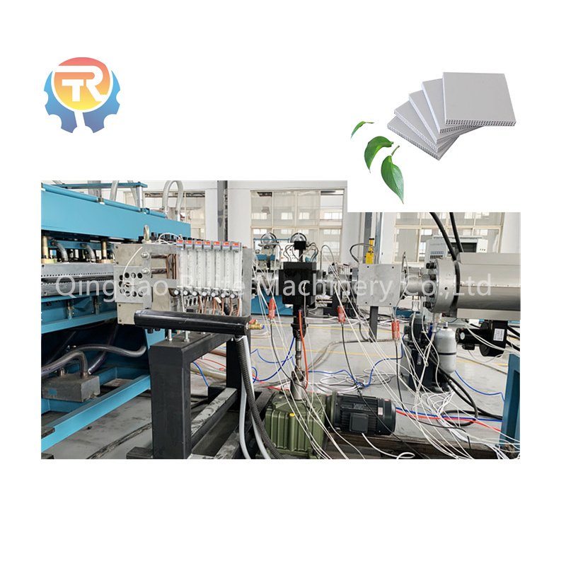 pp hollow corrugated board extrusion machine
