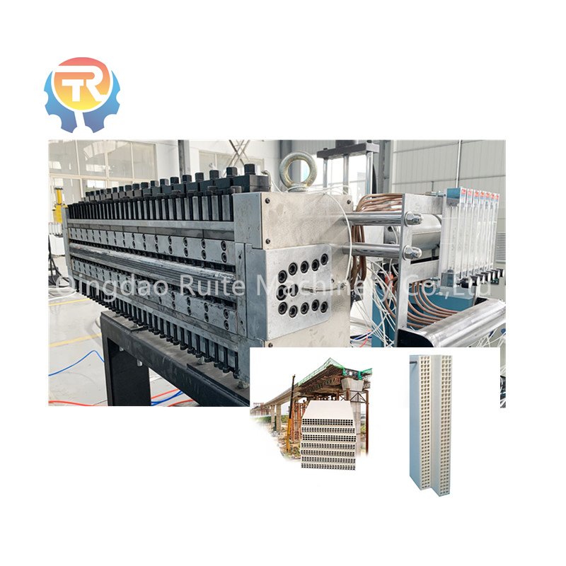 pp hollow corrugated board extrusion machine