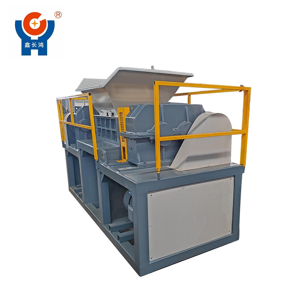 New Double Shaft Plastic Can Bottle Crusher PET PP PE Waste Grinder Granulator with PVC Material Engine & Gear Components