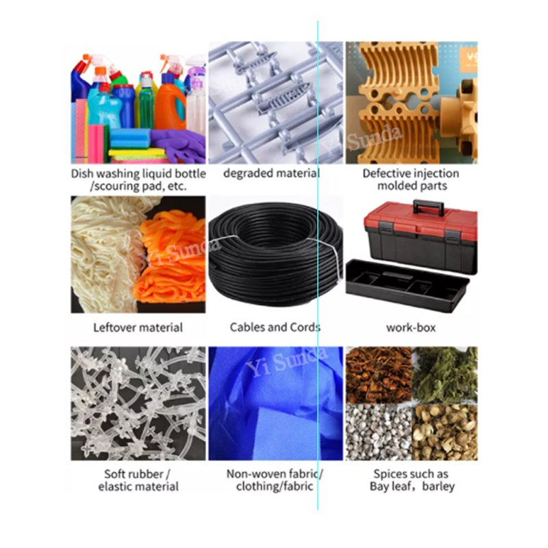 Low Price industrial plastic crusher Pp Pe Pvc Plastic Crusher machine