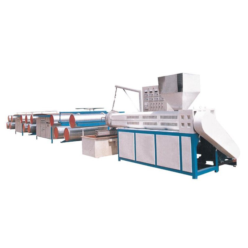 High speed extrusion machine for PP PE flat yarn tape