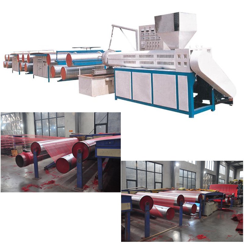 High speed extrusion machine for PP PE flat yarn tape