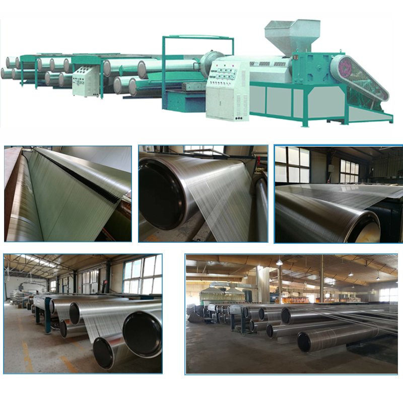 High speed extrusion machine for PP PE flat yarn tape