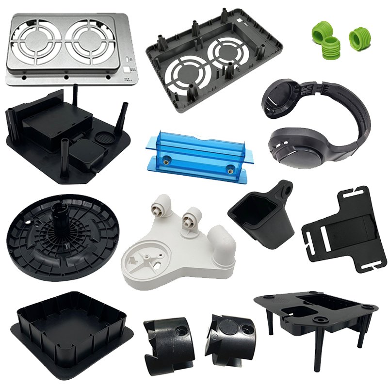 Moulding Products Manufacture Oem Custom Plastic ABS PP PE PA Parts Plastic PVC Plastic Injection Molding Fittings Custom Color