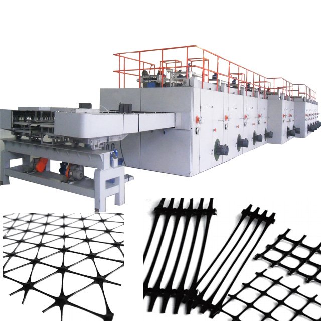 PP biaxial geogrid machine for road construction, Plastic geogrid production line TriaxialGeogrid Multi-DirectionalGeogrid