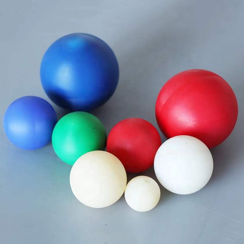 POM acetal seal ball large hard plastic ball Delrin POM PP Nylon PTFE Hard Plastic Solid sphere ball