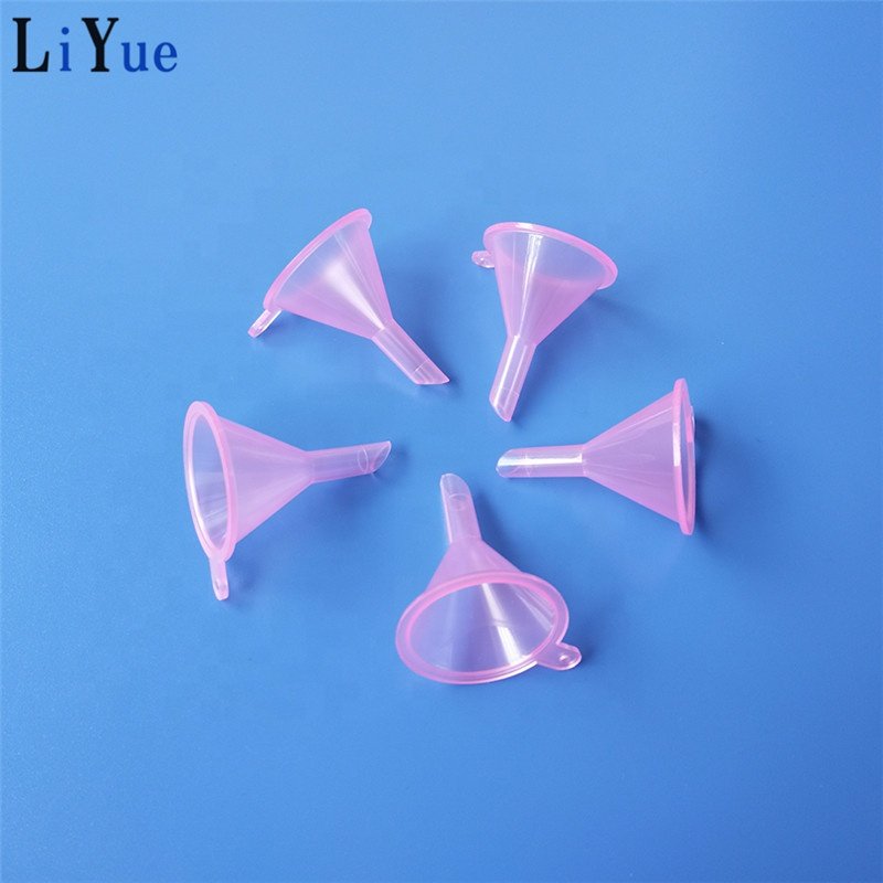 Factory Directly Laboratory Cheap Clear Plastic Funnel, Transparent PP Plastic Mini Perfume dispensing Funnel