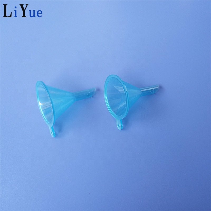 Factory Directly Laboratory Cheap Clear Plastic Funnel, Transparent PP Plastic Mini Perfume dispensing Funnel