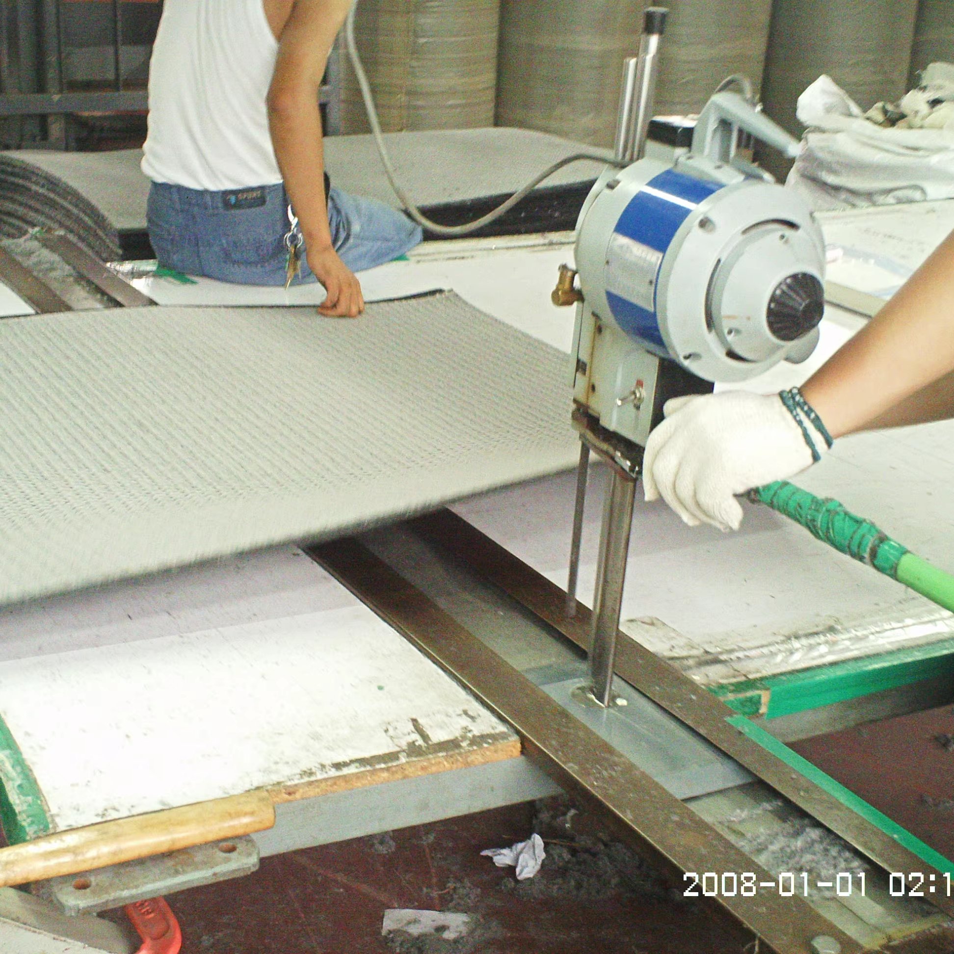 New Single-Screw Floor Mat Machine PE PP Plastic Processing Equipment with 1-Year Warranty for Manufacturing Plant Industries
