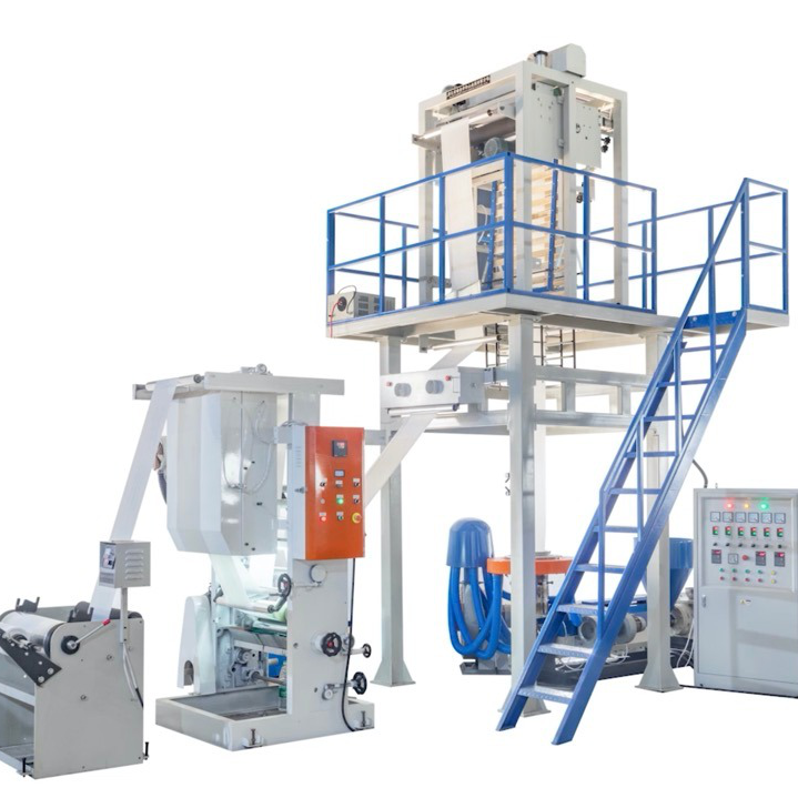 VINOT Biodegradable Film Blowing Machine Ldpe Hdpe Film Blowing Machine High Speed Plastic PE PP film blowing machine