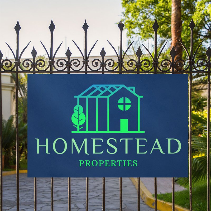 4mm outdoor 18x24 PP plastic lawn yard sign with H strand