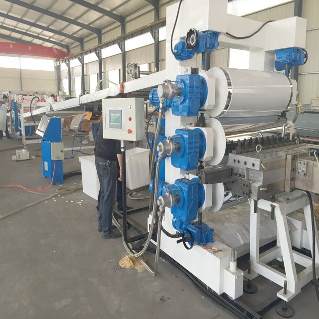 Acrylic Sheet Extrusion Machine Plastic Sheet Production Line Plastic Board Extrusion Line