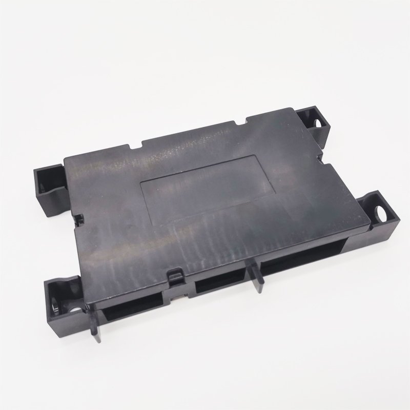 2024 Customized custom Rectangle Shape Plastic plates Mold Plastic injection molding Plastic Plate Black