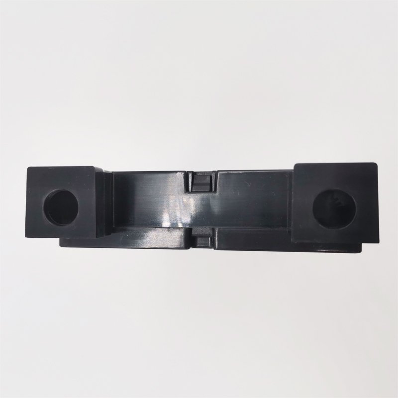2024 Customized custom Rectangle Shape Plastic plates Mold Plastic injection molding Plastic Plate Black