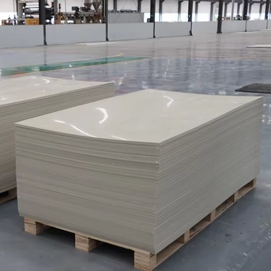 Manufacture Black White Grey Rigid PVC PE PP Natural Polypropylene Sheet