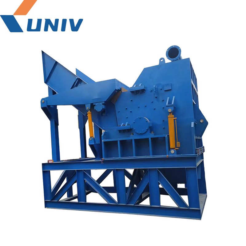 Univ Automatic Double Shaft Wood Pallet Shredder Industrial Waste Shredder Scrap Metal Aluminum Shredder for Sale