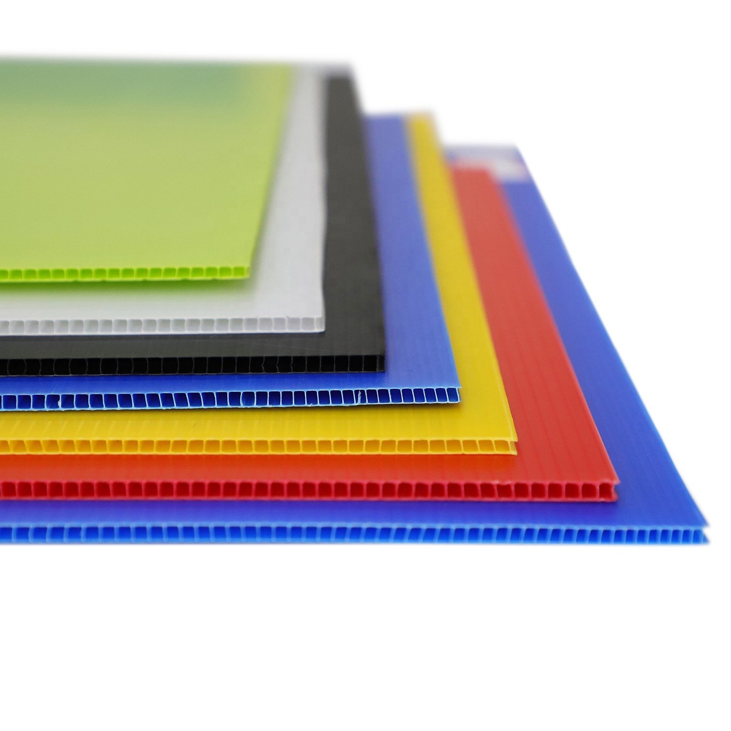 2mm 3mm 4mm Grey 4 x 8 Competitive Prices PP Flute Corrugated Protection Board with Excellent Quality