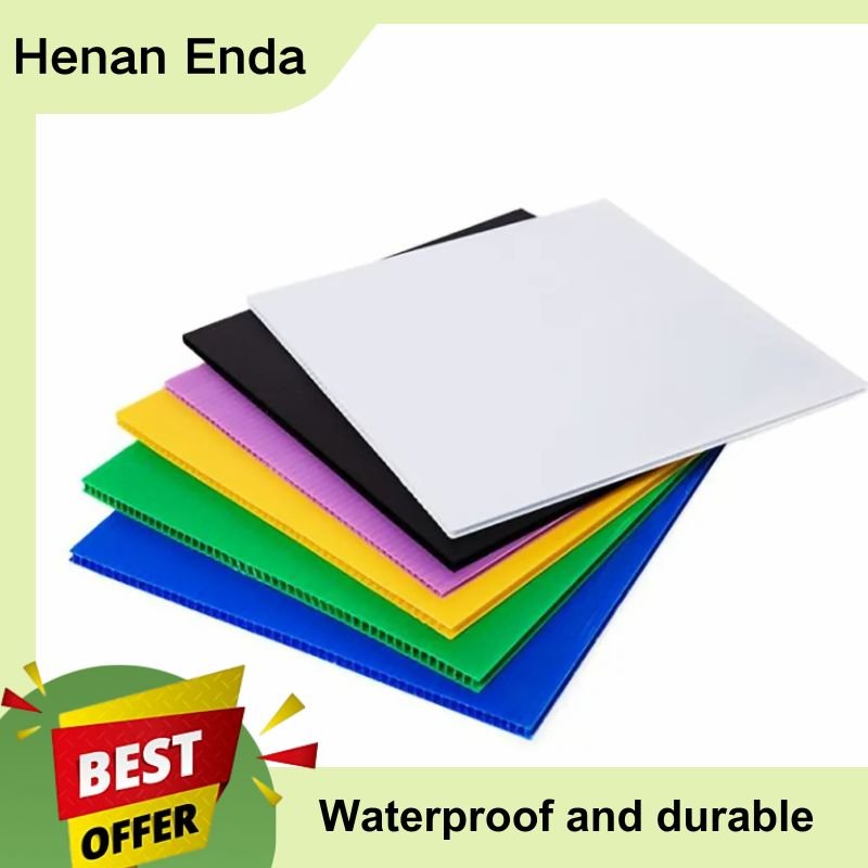 Multi-functional PP corrugated board case 4 x 8 polypropylene sheet polypropylene hollow sheet pp hollow board
