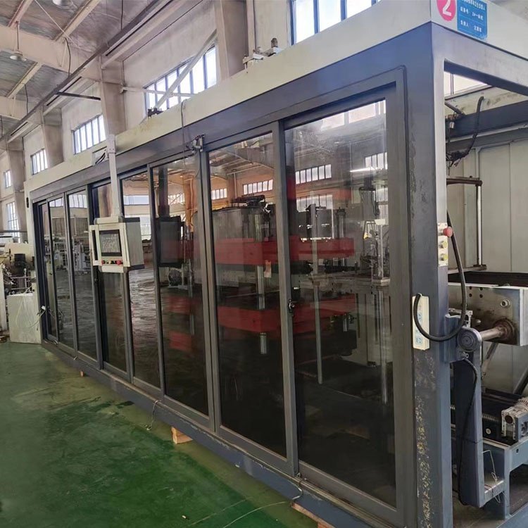 Nice Price PET Plastic Four Station Heating Making Vacuum Forming Thermoforming Used Machine for Fruit Egg Tray