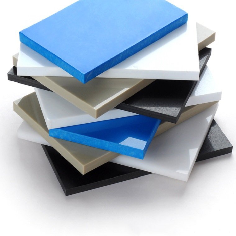 YUNSHI 1.3-1.8 density 1 inch thick white hard rigid pvc plate pp board