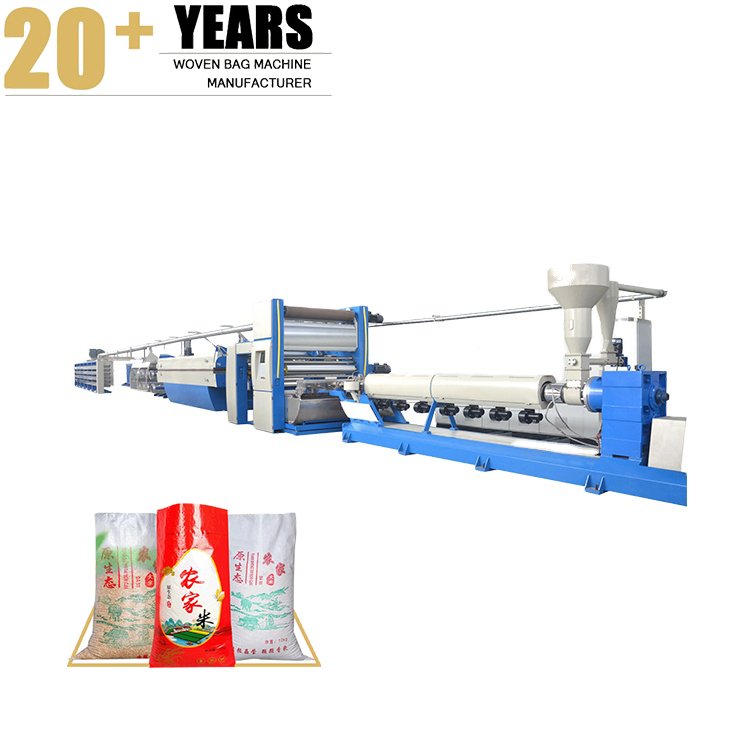 Zhuding High Speed Tarpaulin Fabric PP Yarn Extrusion Line