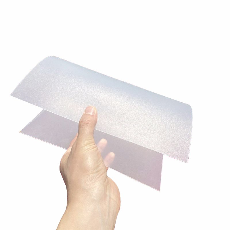 Wholesale Double sided Fine-frosted Translucent PP Polypropylene Sheet 0.5mm Rolls For Packaging