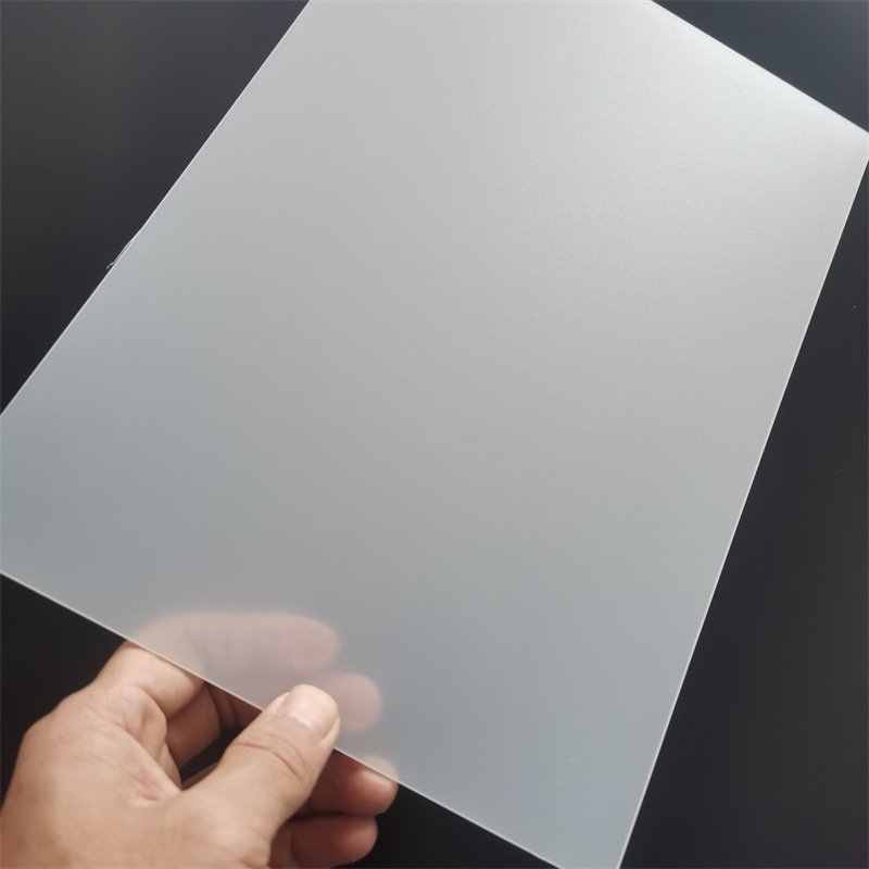 Wholesale Double sided Fine-frosted Translucent PP Polypropylene Sheet 0.5mm Rolls For Packaging